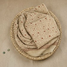 Sanskriti Vintage Beige Soft Blend Wool Shawl Hand Embroidered Suzani Wrap Stole