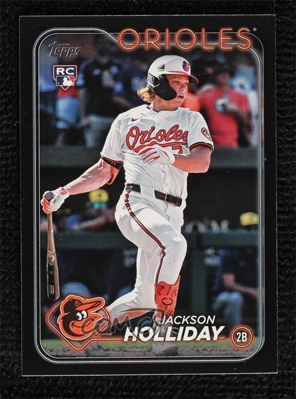 2024 Topps Update Black 62/74 Jackson Holliday #US50 b4d