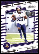Aaron Jones 2024 Panini Absolute #71 Vikings NFL READ FREE SHIPPING AutographDen