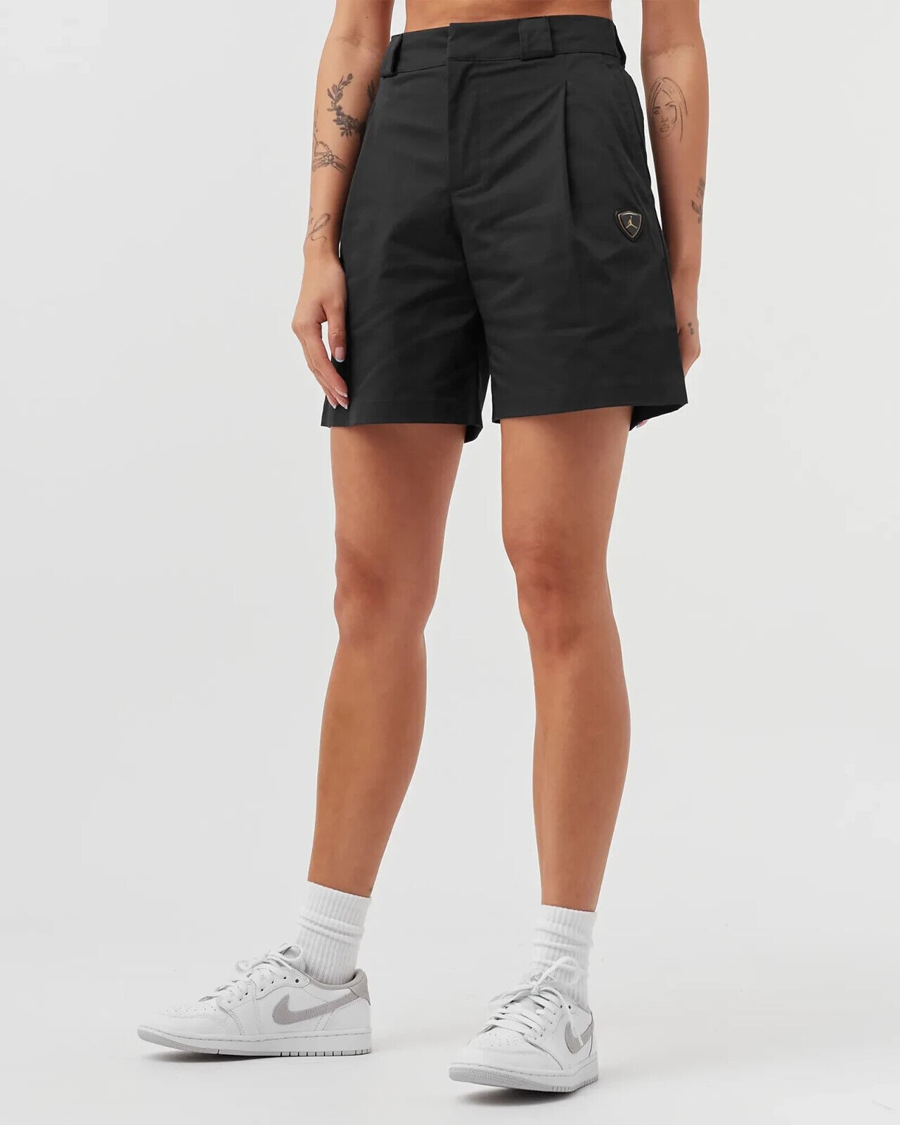 SACAI X NIKE Nike pantaloni corti da donna Jordan x Aleali May DJ0631 010 pantaloncini bermuda sportivi nuovi L