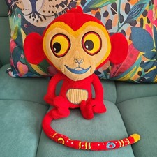 Tinga Tinga Tales Monkey Soft Toy Plush Rare (Please read) 8"
