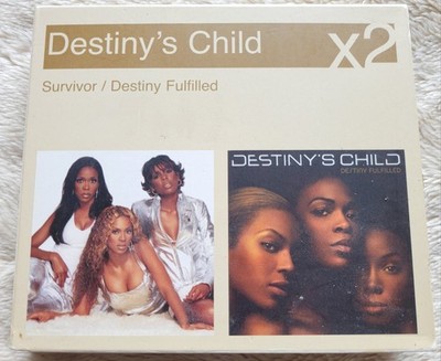 DESTINY'S CHILD - DESTINY FULFILLED/SURVIVOR   CD SET IN SLIPCASE BEYONCE POP