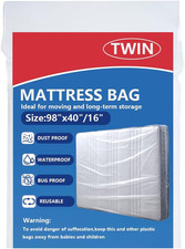 Plastic Mattress Bag for Moving Storage, Mattress Protector Cover ,Mattress Bag