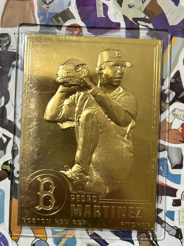 2007 Pedro Martinez #149 22k Gold Danbury Mint Card - Image 2 of 4