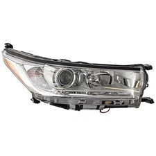 Headlight Right For 17-19 Toyota Highlander LE LE Plus XLE Hybrid LE Hybrid XLE
