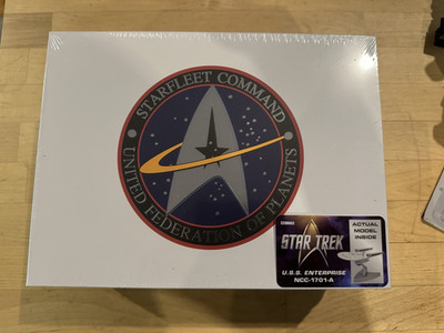 STAR TREK USS ENTERPRISE NCC 1701-A CORGI HORNBY SPIELZEUG MODELL DRUCKGUSS METALL NEU