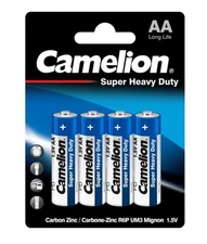 Camelion AA Batteries Super Heavy Duty 4pk