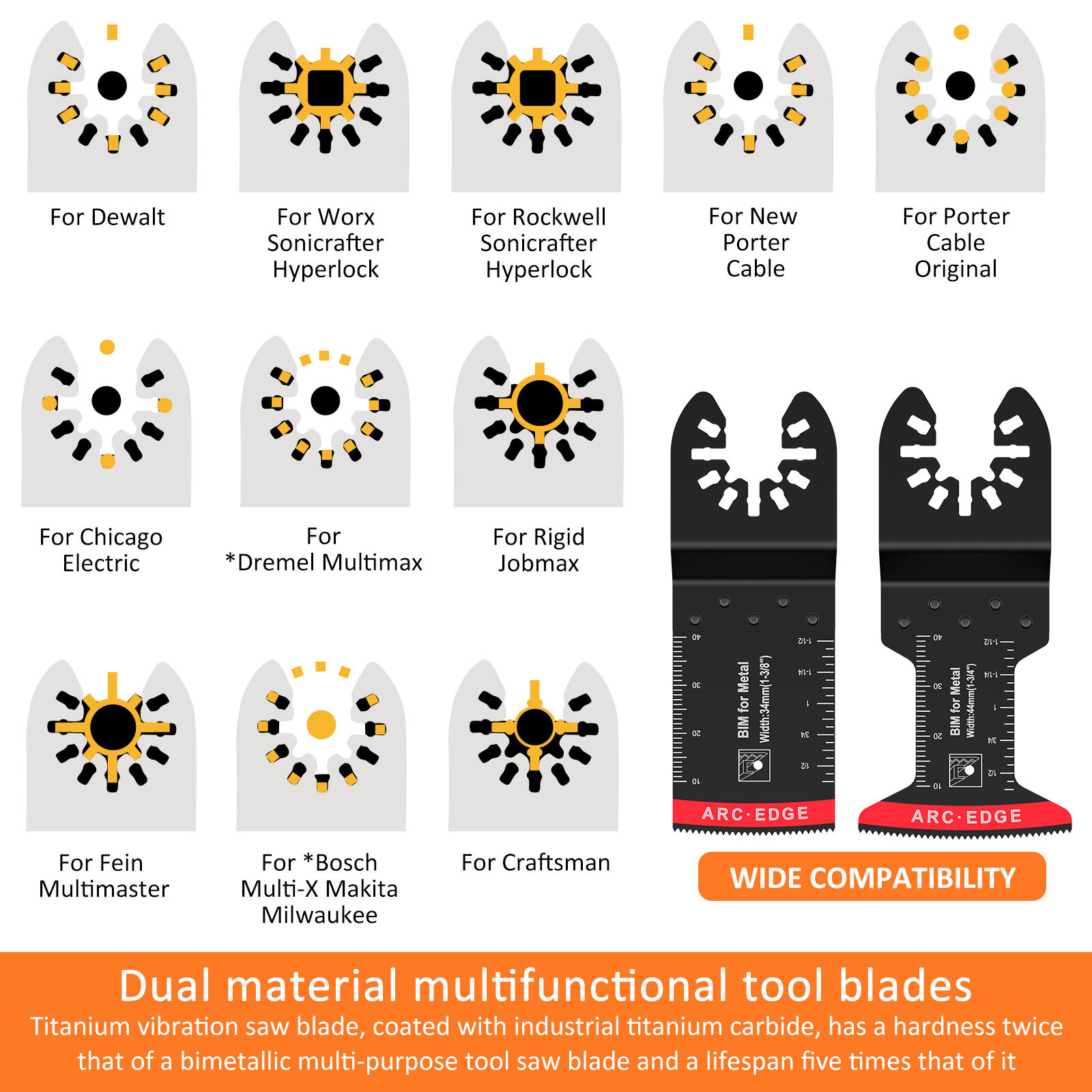 30 PCS Professional Oscillating Saw Blades For Wood, Ethiopia