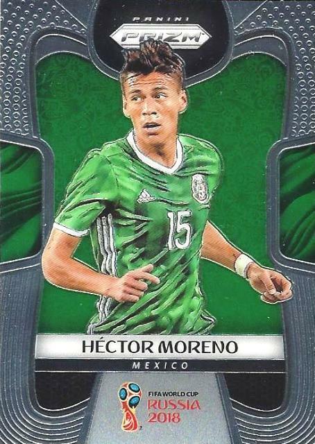 2018 Panini Prizm World Cup Russia '18 Mexico Base Common Version (#127 - #137)