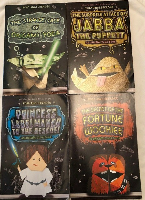 Lot Of 4 Tom Angleberger Star Wars Origami Books EBay lot-of-4-tom-angleberger-star-wars-origami-books-ebay