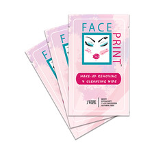 Face Print -New- Premium Makeup Removing Wipes 36 Individual Packs-Special Price