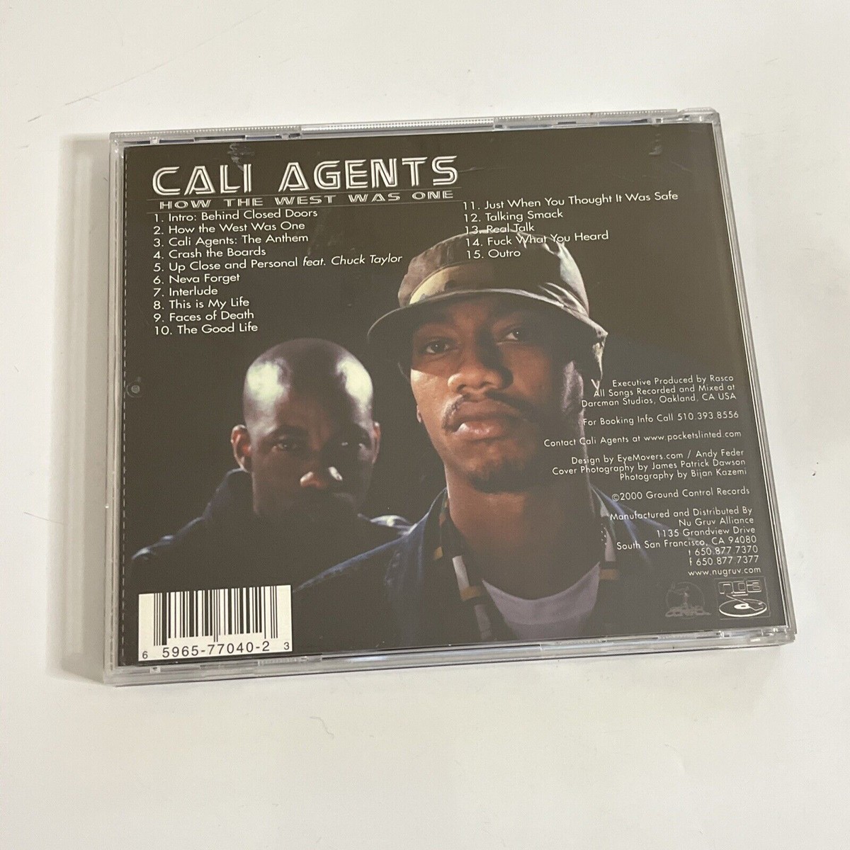 How the West Was One by Cali Agents (CD, 2000) Ground Control