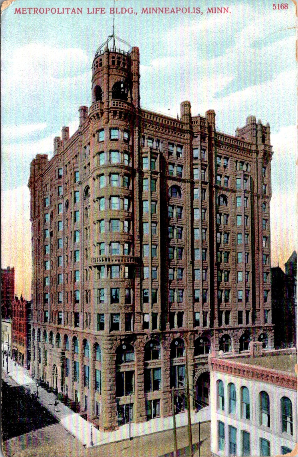 Minneapolis Minnesota Metropolitan Life Insurance Co. C.1907-1915 Postcard 26608