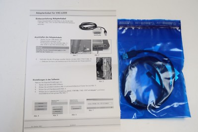 Adapterkabel VAS-6300-6-4 fur VAS-5052 5052A V.A.G 1743 1787/1788 1767 Abgastest