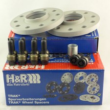 H&R Spurverbreiterung 14mm silber für Porsche Cayenne Typ 9YA