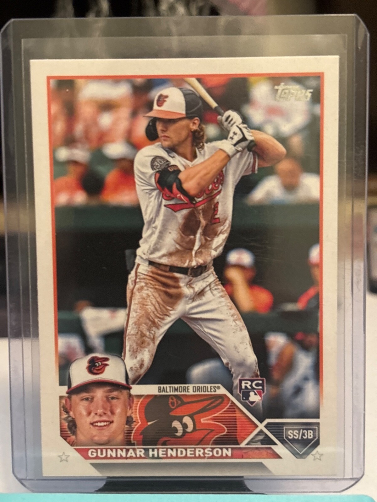 2023 Topps Series 1 - #206 Gunnar Henderson (RC) very clean 