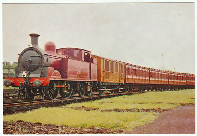 Train Postcard ''Metropolitan Railway E Class Locomotive with Train''
