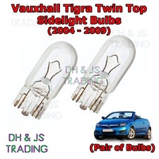 For Vauxhall Tigra Twin Top Front Sidelights Park Lights Side Light Bulb (04-09)