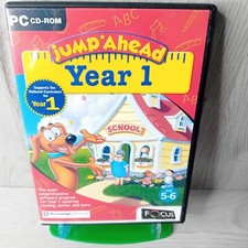 JUMP AHEAD YEAR 1 PC CD ROM GAME - RARE RETRO GAMING
