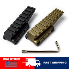 8 Slot Optic Riser Mount 20mm Picatinny Rail Fast Riser for Red Dot Sight Scope