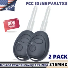 2 For 1999-2004 Land Rover Discovery 2Button 315MHZ Remote Car Key Fob N5FVALTX3