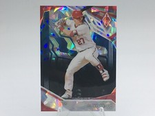 2019 Panini Prizm Phoenix #8 Mike Trout Blue Ice Prizm /99. A1U