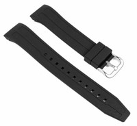 Casio Uhrenarmband 22Mm Resin Schwarz AMW-706 AMW-706D AMW-704