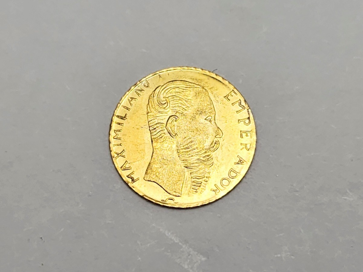 1865 Imperio Mexicano Maximiliano I de Mexico Wedding Token