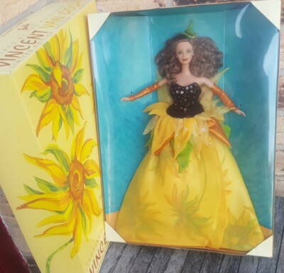 vincent van gogh sunflower barbie