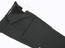 NEW 695 Giorgio Armani Black Label Dress Pants US 30 e 46 Medium Gray Pleated