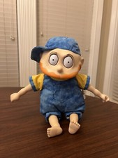 Rugrats Tommy Pickles 1997 Mattel Popsicle Face Plush Vinyl Doll Toy Nickelodeon