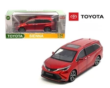 24 SCALE TOYOTA SIENNA MINIVAN - LIMITED EDITION -RED
