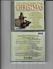 GREAT SONGS OF CHRISTMAS - VAR (CD 2023) NEW*MORMON*TUCKER*CASALS*MOFFO*MERRILL