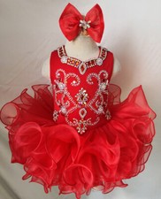 Jenniferwu Pageant Party Princess Birthday Dresses Tulle Tutu Dress for Girls