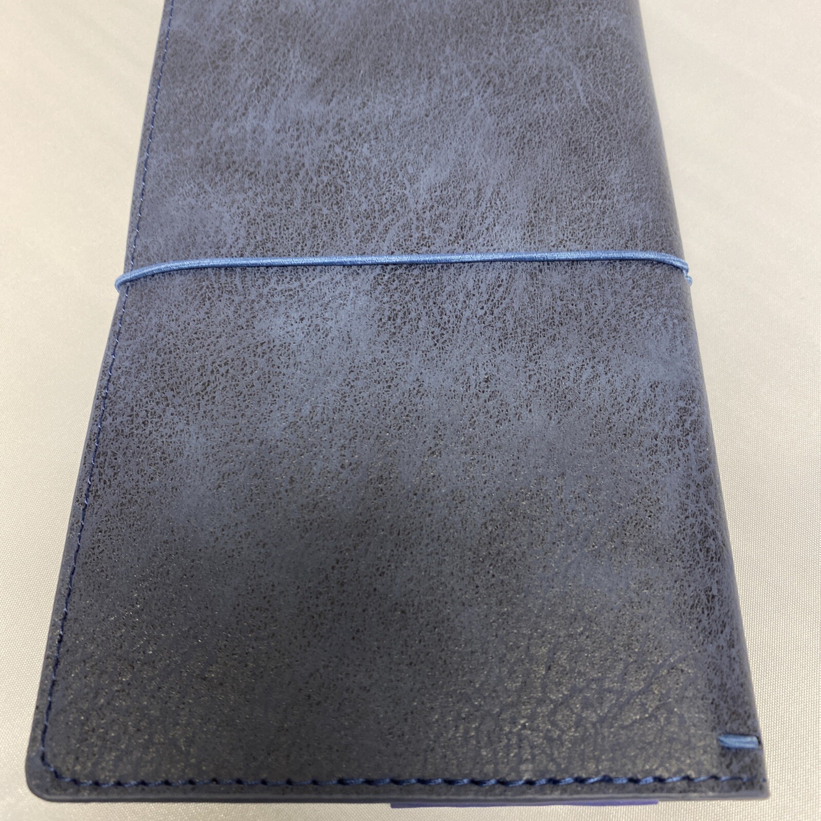 Staples Traveler's Notebook Set, Cover w/ Pockets, Ruled Notebook Blue