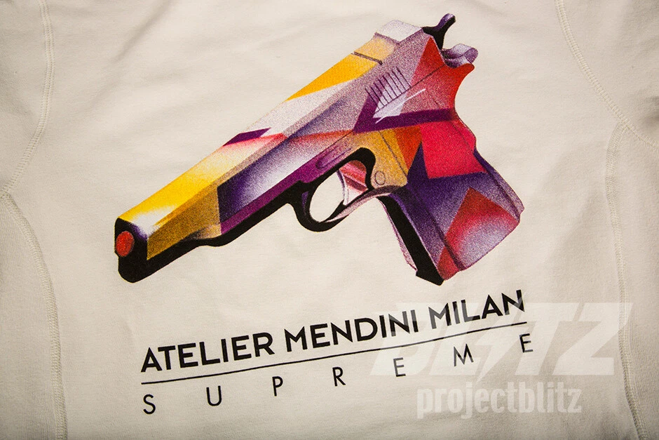 Supreme mendini gun hoodie Clearance