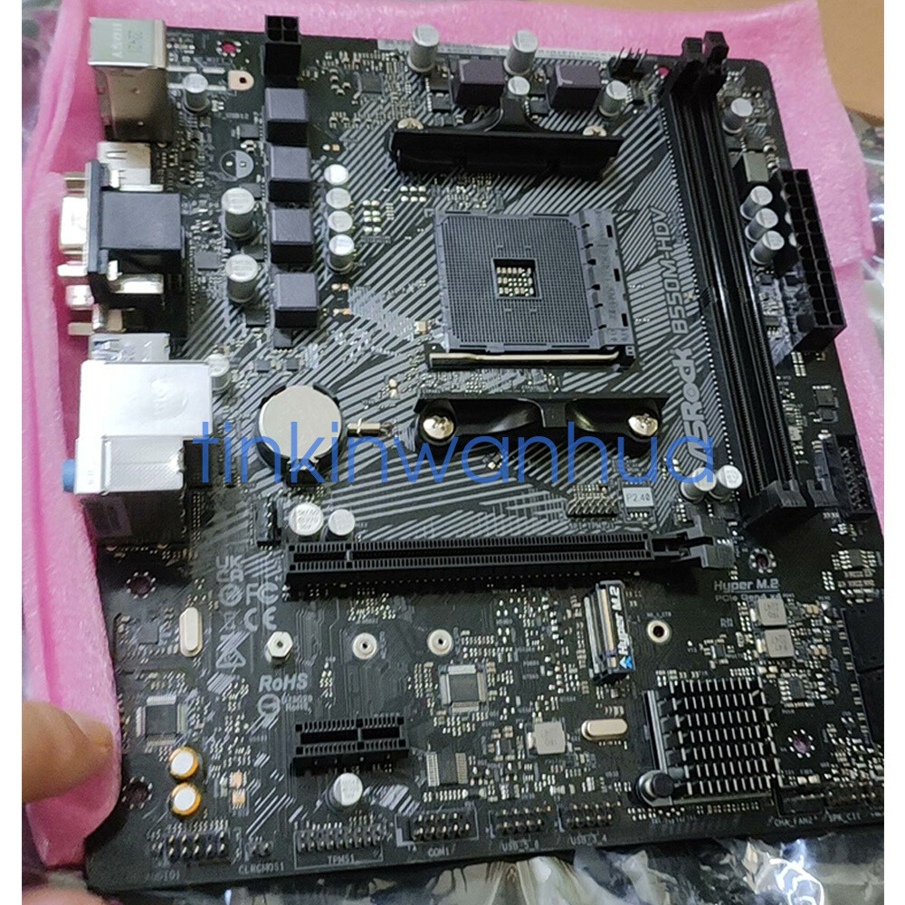 For ASRock B550M-HDV Motherboard Socket AM4 DDR4 VGA+Micro ATX | eBay