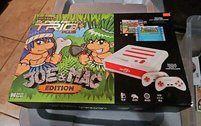 Retro Bit Super Retro Trio Plus + Joe and Mac Edition NIB - 1000 Made CD
