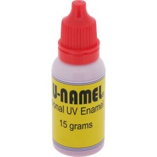 15 Grams Red, Fluorescent Liquid Enamel