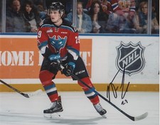 Kelowna Rockets Nolan Foote Signed Autographed 8x10 Photo COA