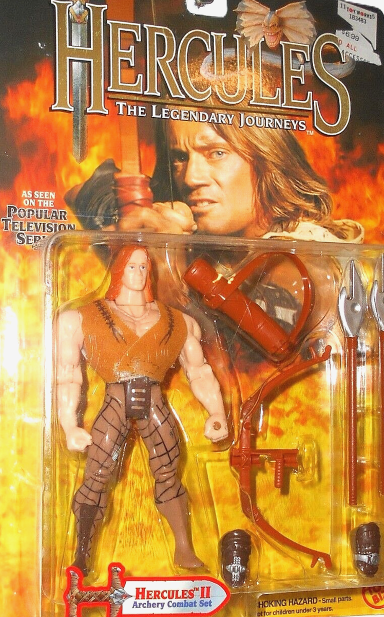 HERCULES II legendary journeys 1995 toybiz toy biz tv series show