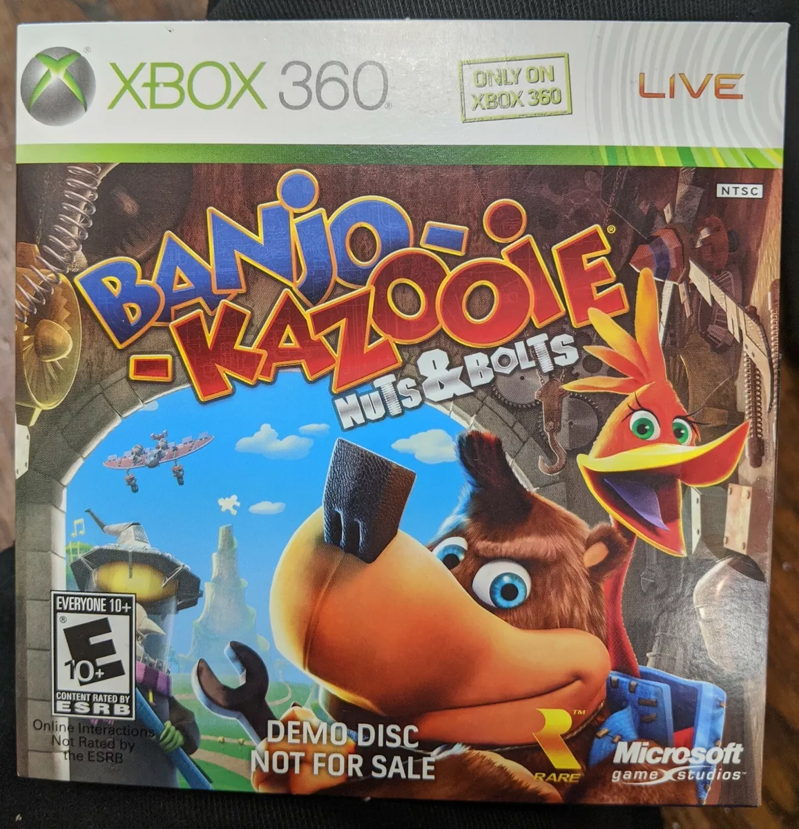 Banjo-Kazooie: Nuts & Bolts for Xbox 360 ORIGINAL NEW SEALED RARE