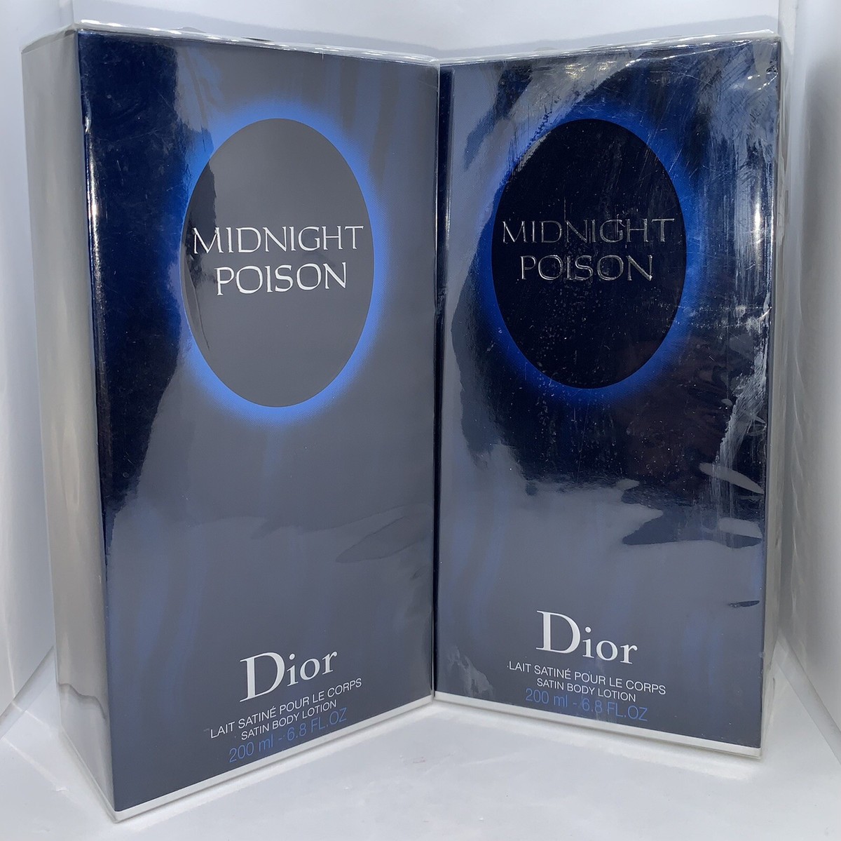 Midnight Poison Dior Satin Lotion 200ml/6.8oz Sealed