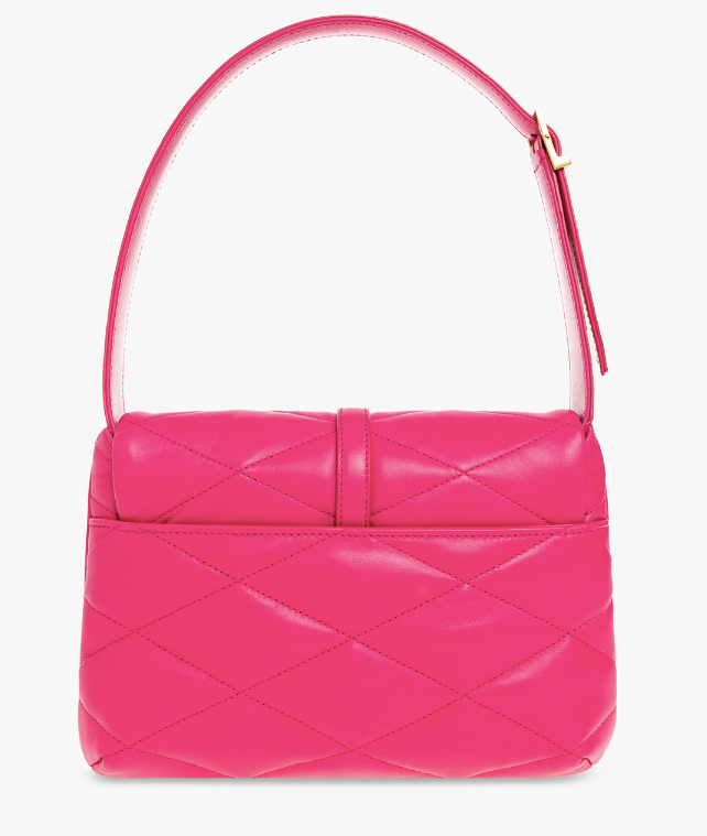 $2850 NUOVA borsa a tracolla Saint Laurent YSL Le 57 in pelle borsetta trapuntata rosa