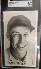 1936 Goudey Wide Pen Type 1 R314 Lyn Lary SGC 6 EX-NM POP 1 seven higher in set