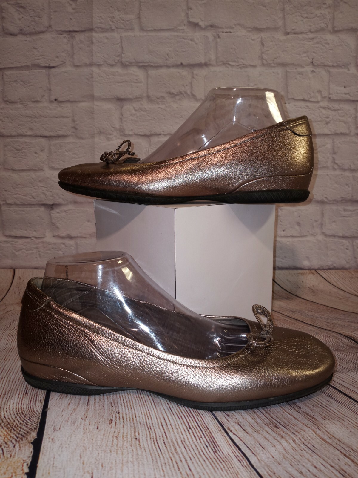 ecco touch ballerina flat