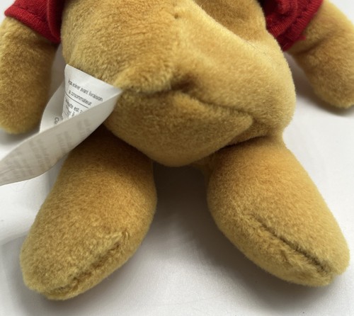 Small HTF New 4” Disney Clip On Winnie the Pooh Bear - Picture 3 of 4