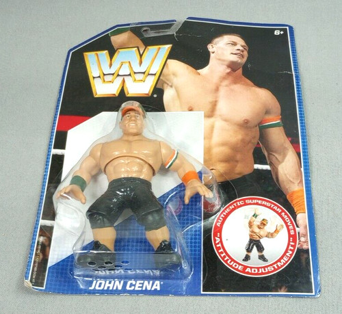 WWE Mattel Retro Series 1 John Cena Attitude Adjus...