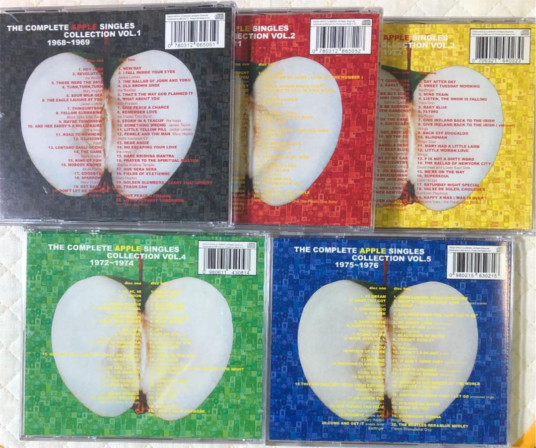 10 Cd Complete Apple Singles Collection | eBay