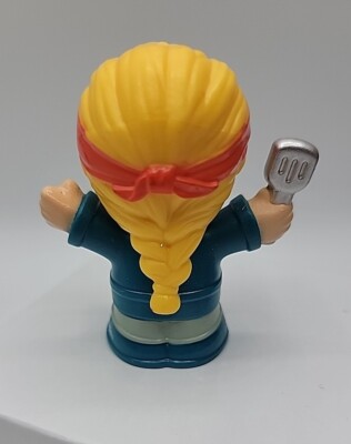 Fisher-Price Little People Serve it Up Food Truck Figure Blonde